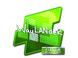 Sticker | wayLander (Foil) | Atlanta 2017 - CSGO Database